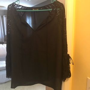 New York and Co. black blouse